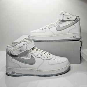 Nike Air Force 1 Mid 07 White Wolf Grey